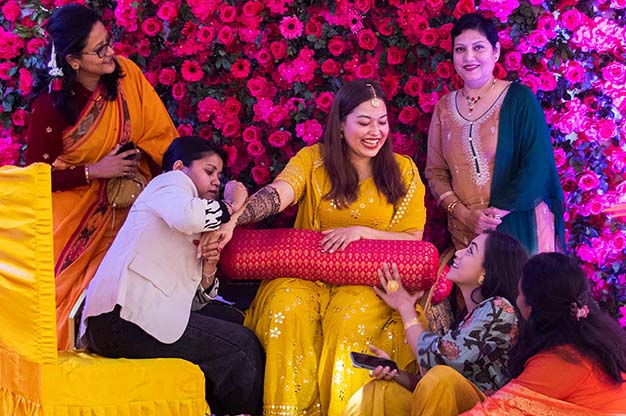 Wedding Couples with Gajur