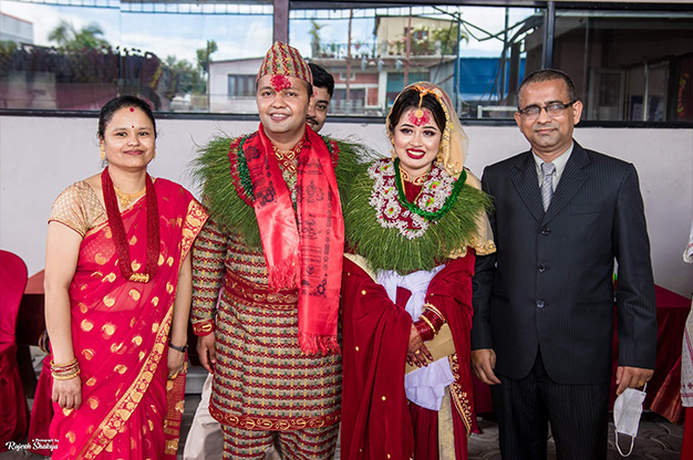 Wedding Couples with Gajur