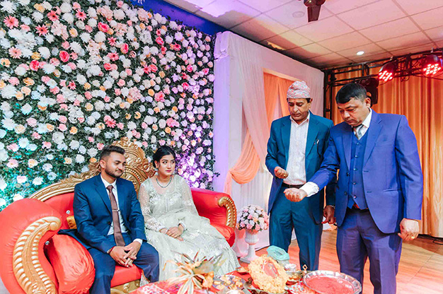 Wedding Couples with Gajur